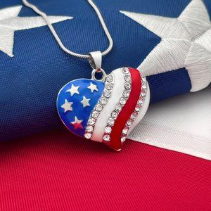 American Heart Necklace